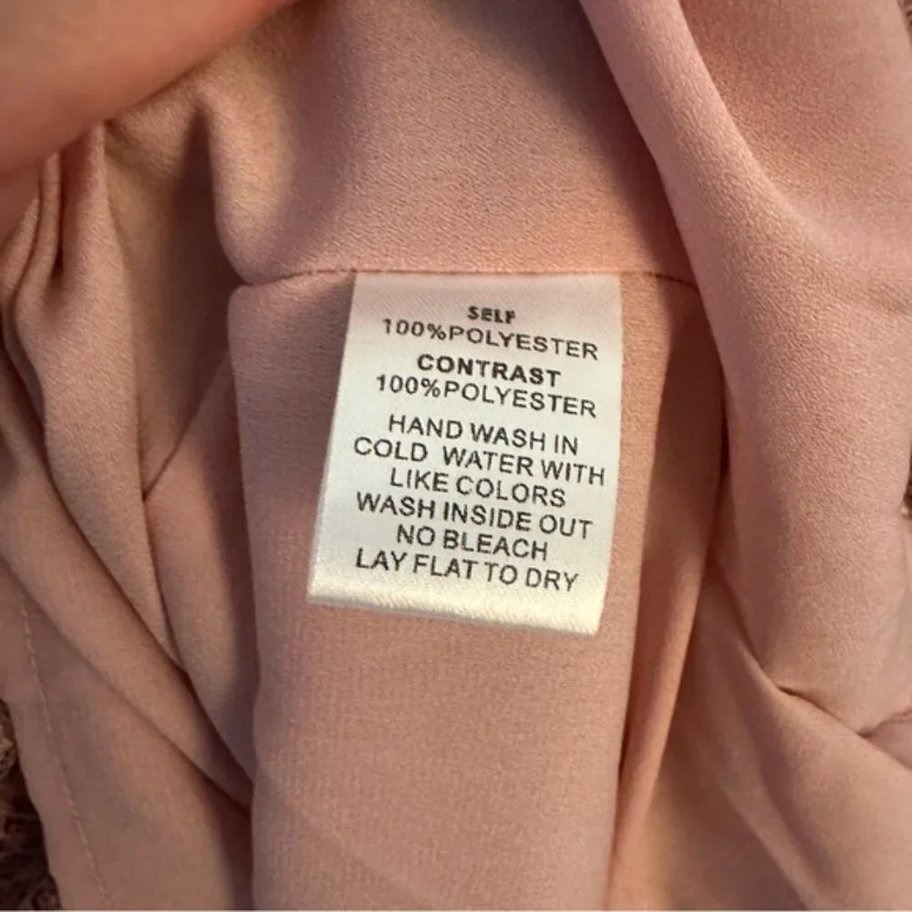Gibsonlook | Dusty Rose & Mauve Long Sleeve Maxi Tiered Dress Size XXS